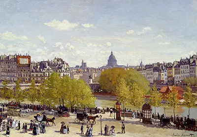 Quai du Louvre Claude Monet